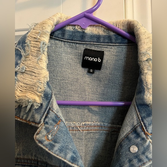 Distressed Jean Jacket - Picture 2 of 2